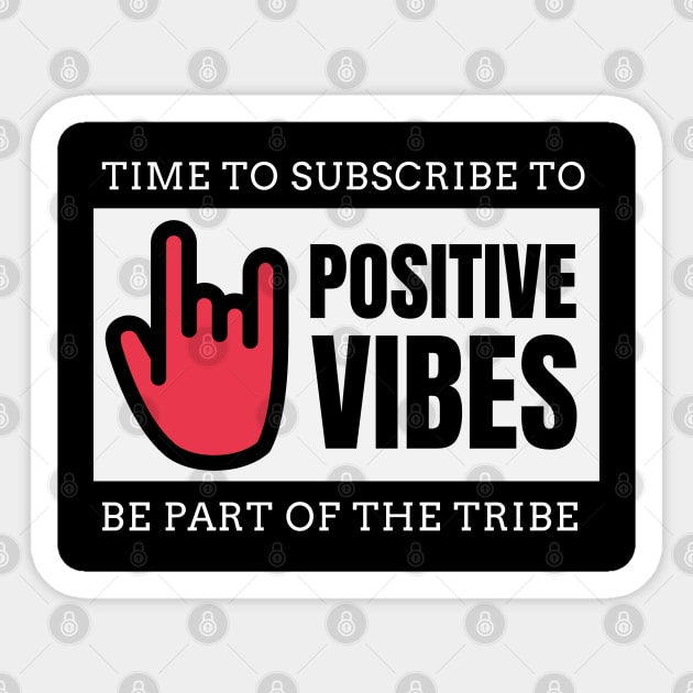 POSITIVE VIBES Sticker by REG